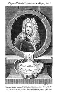 Joseph Addison, engelsk politiker och författare, 1800-talet av Unbekannt