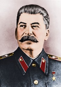 Joseph Stalin 1879-1953, sovjetisk ledare, ca 1940-talet. av Unbekannt