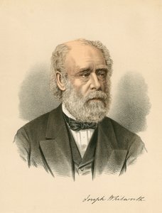Joseph Whitworth, brittisk ingenjör och uppfinnare, c1880 av Unbekannt