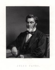 Jules Claude Gabriel Favre, fransk statsman, 1800-talet av Unbekannt
