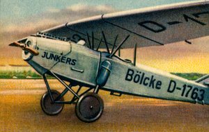 Junkers T 26E plan, 1920-talet, 1932. av Unbekannt