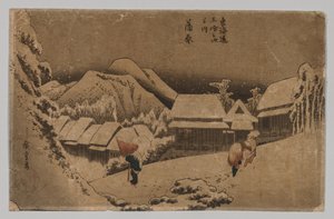 Kambara: Aftonsnö, 1797-1858. av Unbekannt