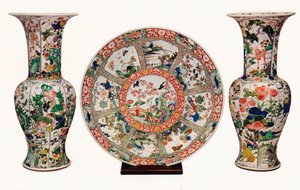 Kangxi Kang-his period porslin, 1925 av Unbekannt