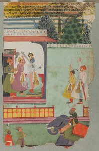 Kanhra Ragini, ca. 1700. av Unbekannt