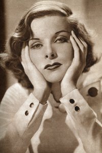 Katharine Hepburn, amerikansk skådespelerska, 1933 av Unbekannt