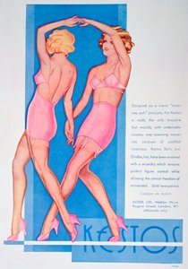 Kestos underklädesannons, 1935 av Unbekannt
