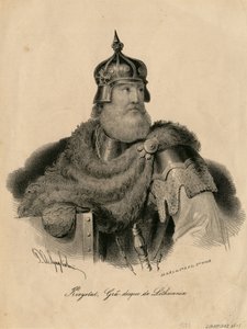 Kestutis, storhertig av Litauen, 1840 av Unbekannt