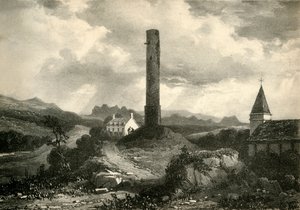 Kineth Round Tower, Cork, 1800-talet. av Unbekannt