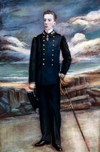 Kung Alfonso XIII av Spanien, sent 1800-tidigt 1900-tal av Unbekannt