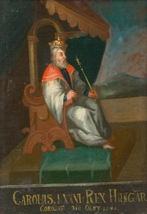 Kung Karl I av Ungern och Kroatien 1288-1342, första hälften av 1700-talet.. av Unbekannt