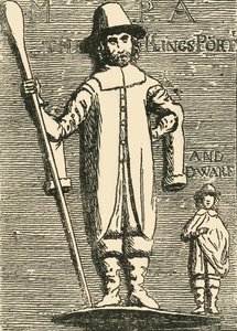 King Charles Porter and Dwarf, c1872. av Unbekannt