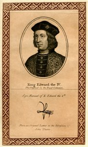 kung Edvard IV av England av Unbekannt