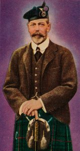 King George V i Highland-klänning, 1935 av Unbekannt