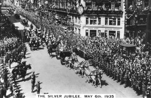 King George vs Silver Jubilee, London, 6 maj 1935 av Unbekannt