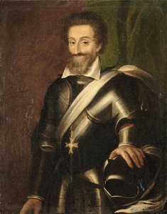 Kung Henrik IV av Frankrike, tidigt 1600-tal. av Unbekannt
