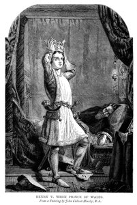 Kung Henrik V 1387-1422 när han var prins av Wales av Unbekannt