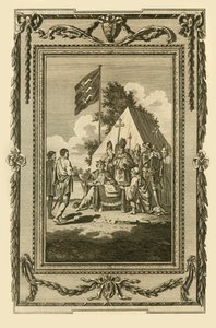Kung John undertecknade Magna Charta, 5 juni 1215, 1783. av Unbekannt