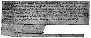King Johns charter, 1207 1910 av Unbekannt