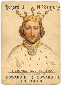 Kung Richard II 1367-1400, 1901-1910 av Unbekannt