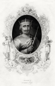 Kung William II av England, 1860 av Unbekannt