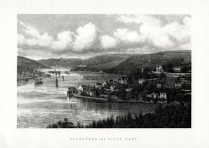 Kingswear and the River Dart, South Devon, 1896 av Unbekannt