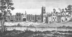 Kirkstall Abbey, Leeds, West Yorkshire, 1700-talet av Unbekannt