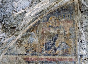Kiss of Judas (fresk) (se 138683 och 138685) av Unbekannt