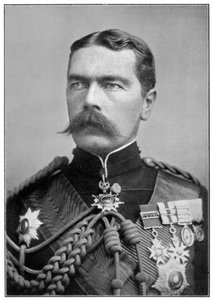 Kitchener of Khartoum i uniform, ca 1900-talet av Unbekannt
