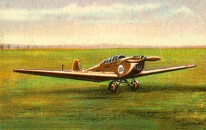 Klemm L 25 E plan, 1932. av Unbekannt