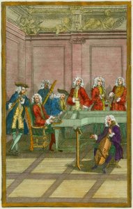 Konsert / kopparstick 1700-tal av Unbekannt