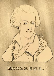 Kotzebue, 1761-1819, 1830. av Unbekannt