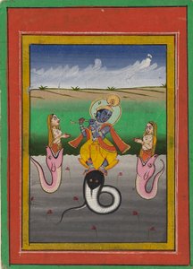 Krishna Kaliyamardaka, tidigt 1900-tal av Unbekannt