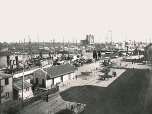 La Boca, Buenos Aires, Argentina, 1895. av Unbekannt