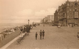 La Digue, Promenade, c1900. av Unbekannt