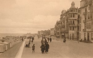 La Digue, Promenade, c1900. av Unbekannt