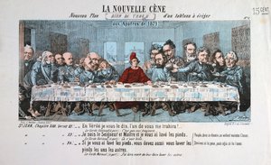 Den nya nattvarden, Pariskommunen, 1871 av Unbekannt