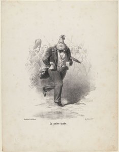 The Tapped Pear, ca 1848 av Unbekannt