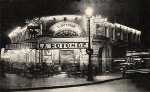 Rotundan, Boulevard du Montparnasse, ca. 1925. av Unbekannt