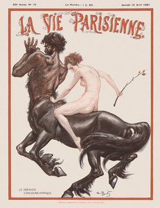 Parisian Life Magazine Cover, 1921 av Unbekannt