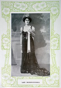 Lady Dickson-Poynder, 1901 av Unbekannt
