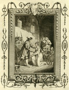 Lady Elizabeth Gray vädjar till Edward IV för att återställa hennes land, 1461, 1783. av Unbekannt
