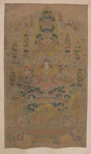 Lamaist Mandala, 1600-talet. av Unbekannt