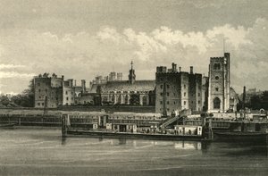 Lambeth Palace, c1876. av Unbekannt