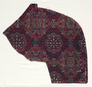 Lampasfragment med bladmedaljonger, 1300-1499. av Unbekannt