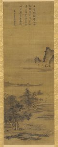 Landskap, Edo-period, 1700-tal. av Unbekannt