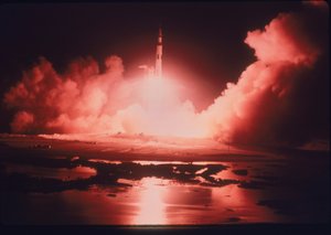 Lansering av Apollo 17-uppdraget, 1972 av Unbekannt