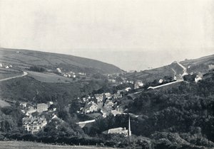 Laxey - Allmän syn, 1895 av Unbekannt