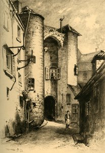 Passagen från Chénizelles till Laon Aisne, 1903. av Unbekannt