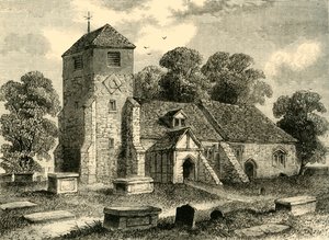 Lee Church 1795, c1878. av Unbekannt