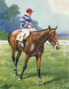 Legend of France, Jockey: A. Richardson, 1939 av Unbekannt